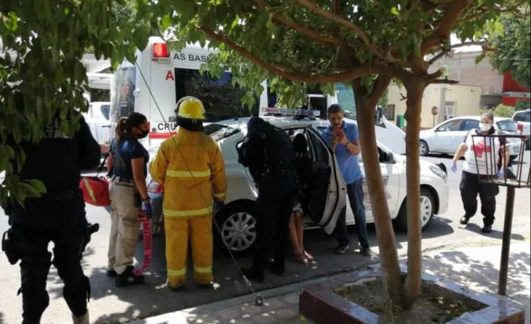 Hombre sufre quemaduras al explotar tanque de gas