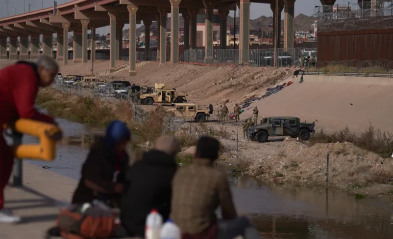 Funcionarios de inmigración de México y EU se reúnen en El Paso, previo a la visita de Biden