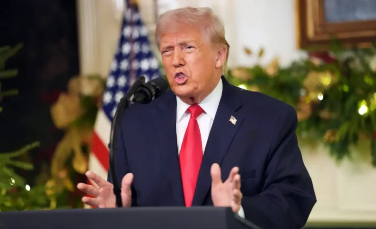 Trump dice que Estados Unidos no está en guerra con Venezuela